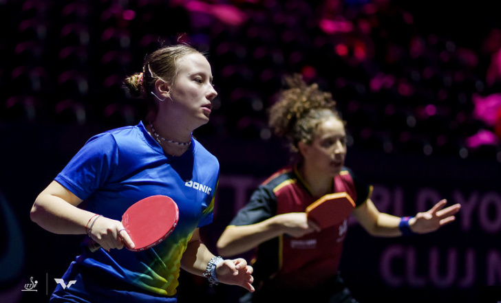 ВЕРОНІКА МАТЮНІНА - ПРИЗЕРКА ЮНАЦЬКОГО МУНДІАЛЮ З НАСТІЛЬНОГО ТЕНІСУ У ПАРНОМУ РОЗРЯДІ
