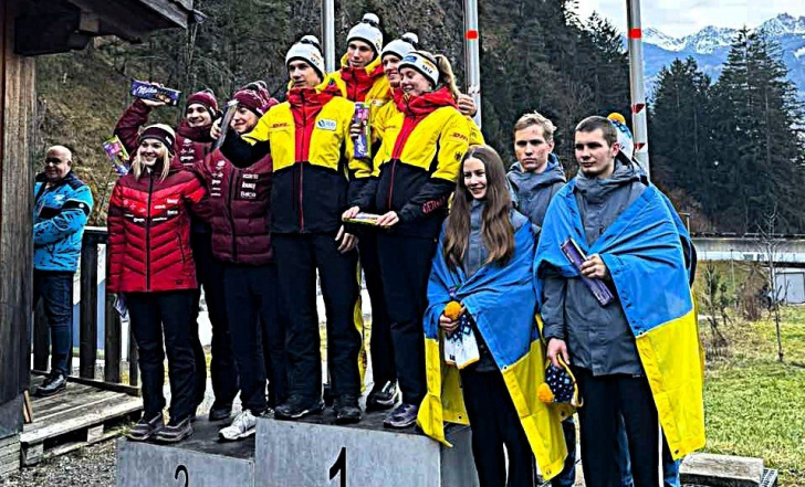 БРОНЗОВИЙ ФІНІШ УКРАЇНСЬКИХ САНКАРІВ НА ЮНІОРСЬКОМУ КУБКУ СВІТУ