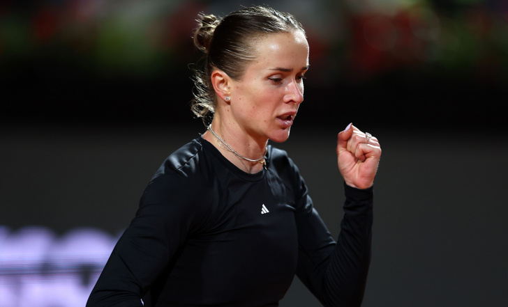 ВОЛЬОВА ПЕРЕМОГА: ЕЛІНА СВІТОЛІНА – У ПІВФІНАЛІ ТУРНІРУ WTA 1000 В РИМІ