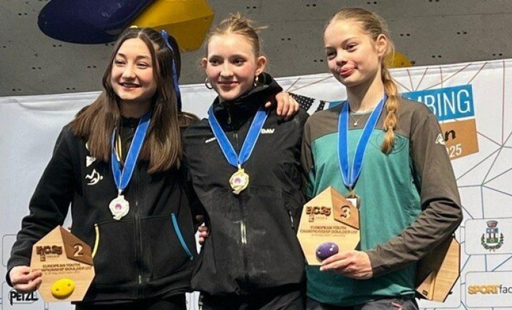 "СРІБНИЙ" ДУБЛЬ ЮНИХ УКРАЇНОК НА ЄВРО ЗІ СКЕЛЕЛАЗІННЯ