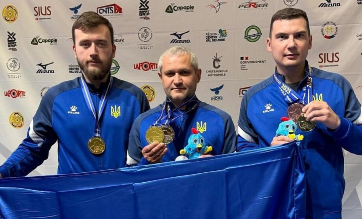 КОМАНДА УКРАЇНСЬКИХ СТРІЛЬЦІВ - НА ПОДІУМІ ЧЕМПІОНАТУ СВІТУ