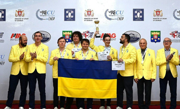 УКРАЇНСЬКІ ШАХІСТИ ДОПОВНИЛИ КОМАНДНІ УСПІХИ НА ЄВРО ОСОБИСТИМИ