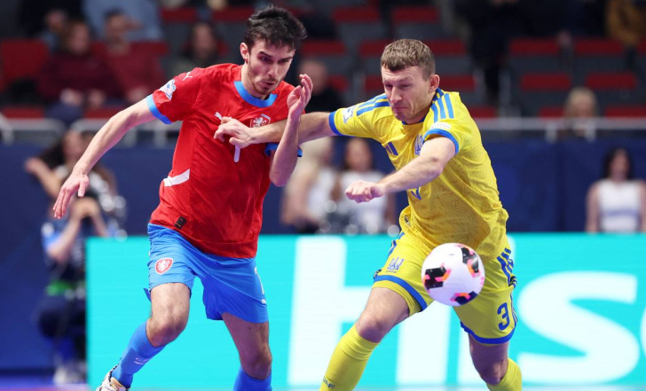 УКРАЇНА – У ЧВЕРТЬФІНАЛІ ФУТЗАЛЬНОГО ЄВРО-2026