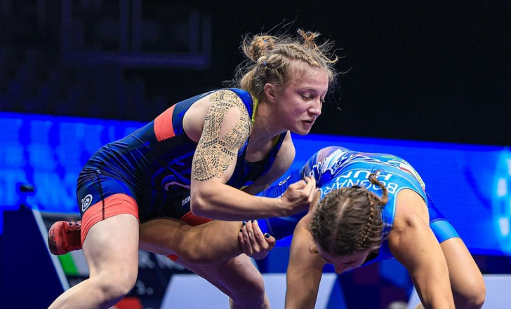 МАРІЯ ВИННИК - ВІЦЕЧЕМПІОНКА СВІТУ З БОРОТЬБИ