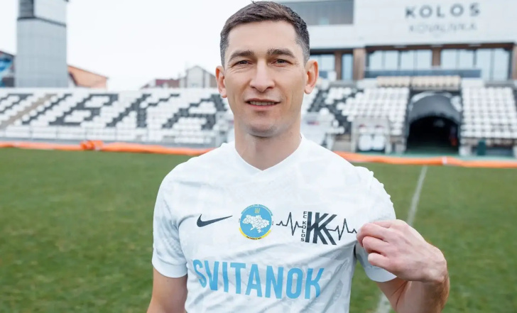 ТАРАС СТЕПАНЕНКО ОФІЦІЙНО СТАВ ГРАВЦЕМ «КОЛОСА»