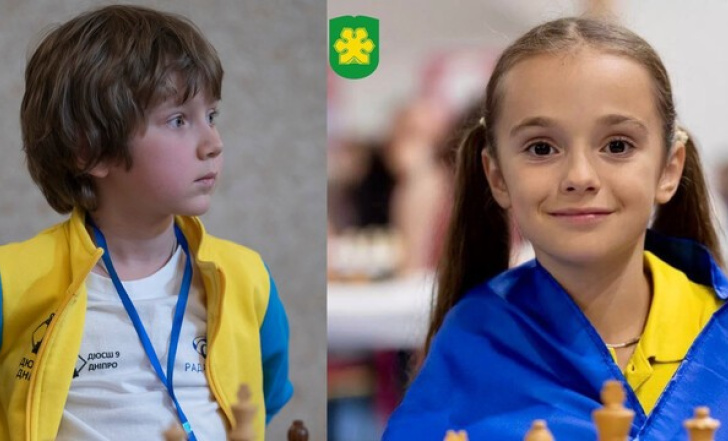 ЮНІ УКРАЇНЦІ - ЧЕМПІОН І ВІЦЕЧЕМПІОНКА СВІТУ ЗІ ШАХІВ