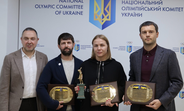 НОК УКРАЇНИ ВІДЗНАЧИВ АЛЛУ БЕЛІНСЬКУ ТА АСОЦІАЦІЮ СПОРТИВНОЇ БОРОТЬБИ