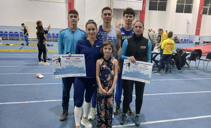 УКРАЇНСЬКІ СТРИБУНИ ЗІ ЖЕРДИНОЮ СЯГНУЛИ МЕДАЛЬНИХ ВИСОТ У РУМУНІЇ