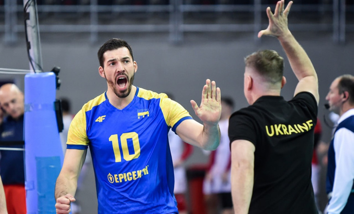ЧОЛОВІЧА ЗБІРНА УКРАЇНИ З ВОЛЕЙБОЛУ ВПЕВНЕНО ПЕРЕМОГЛА БЕЛЬГІЮ