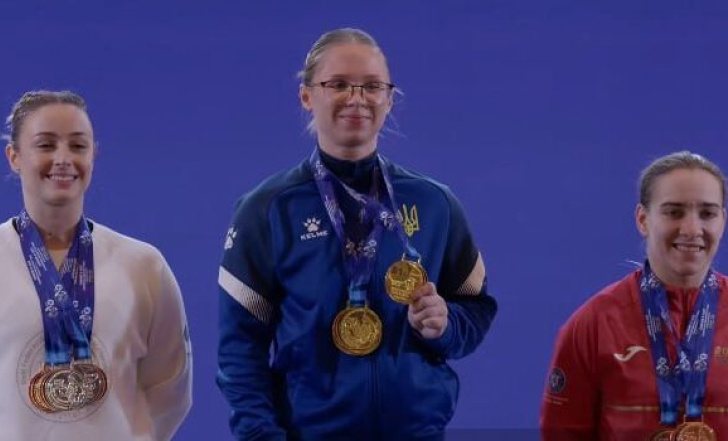 ІВЖЕНКО СТАЛА АБСОЛЮТНОЮ ЧЕМПІОНКОЮ ЄВРОПИ, БЕРЕЖНИЙ І СКЛЕЗЬ ЗДОБУЛИ ПО ТРИ МЕДАЛІ