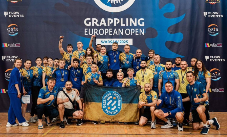 ЗБІРНА УКРАЇНИ З ГРЕППЛІНГУ - НАЙПОТУЖНІША У ЄВРОПІ