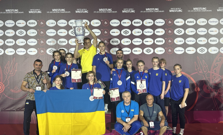 УКРАЇНСЬКІ БОРЧИНІ – ЗНОВУ НАЙСИЛЬНІШІ В КОМАНДНОМУ ЗАЛІКУ ЄВРО U-15