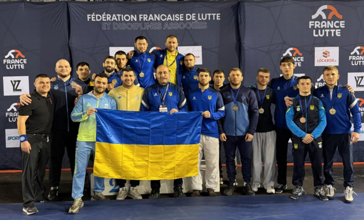 ЗБІРНА УКРАЇНИ З ГРЕКО-РИМСЬКОЇ БОРОТЬБИ - ТОП-КОМАНДА ТУРНІРУ У ФРАНЦІЇ