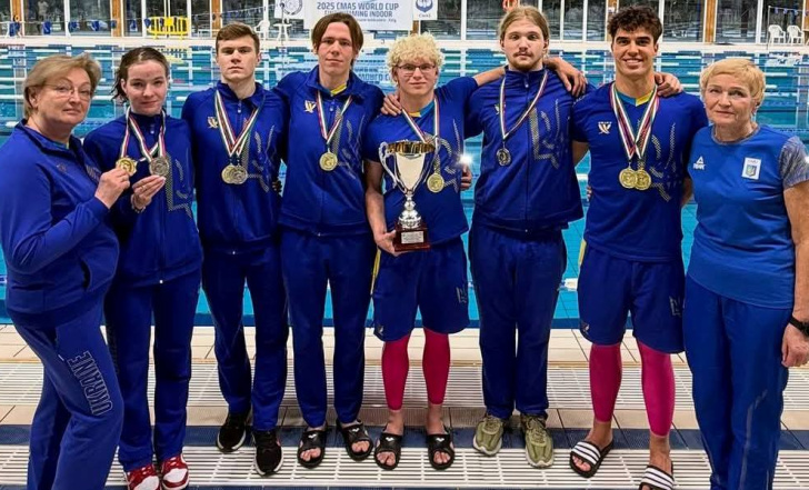 НАГОРОДИ ТА РЕКОРДИ УКРАЇНЦІВ НА КУБКУ СВІТУ З ПІДВОДНОГО ПЛАВАННЯ