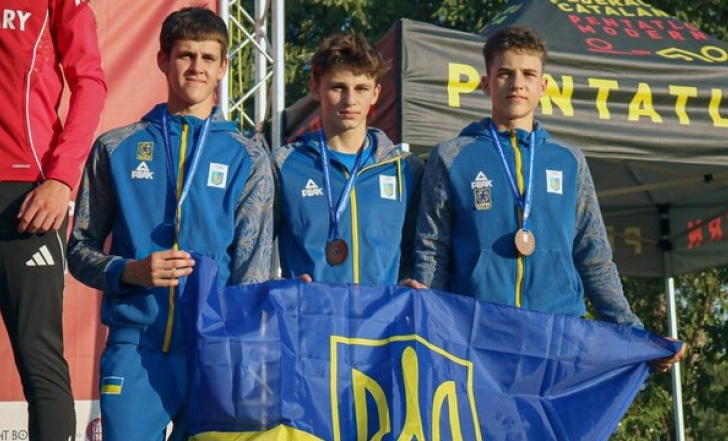 ТРІО УКРАЇНСЬКИХ П'ЯТИБОРЦІВ - ІЗ "БРОНЗОЮ" ЮНАЦЬКОГО ЄВРО