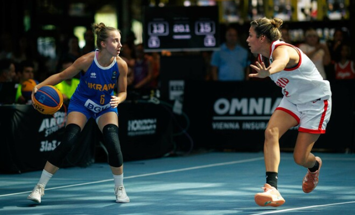 УКРАЇНА ЗУПИНИЛАСЯ У ПІВФІНАЛІ ЖІНОЧОЇ СЕРІЇ З БАСКЕТБОЛУ 3X3