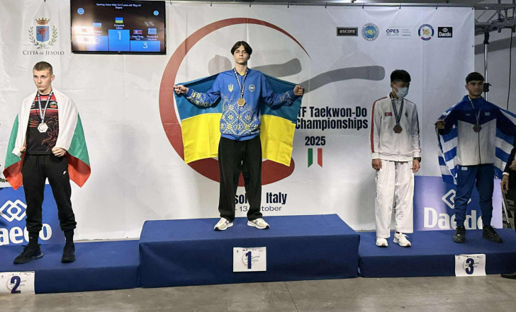 ЗАХАР ПИЛИПЧУК - ЧЕМПІОН СВІТУ З ТАЕКВОН-ДО!