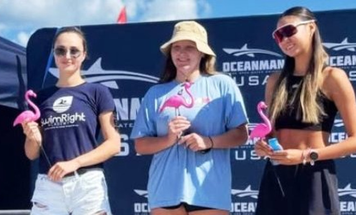 СРІБНИЙ ФІНІШ МОНІКИ ДОБРОВОЛЬСЬКОЇ В ОКЕАНСЬКІЙ ВОДІ МАЯМІ