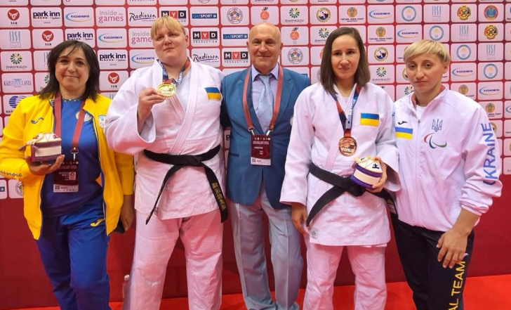 "ЗОЛОТО" ТА "БРОНЗА" - В УКРАЇНСЬКИХ ПАРАДЗЮДОЇСТОК НА ЧЕМПІОНАТІ СВІТУ