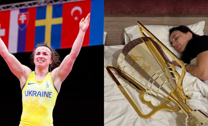 ОКСАНА ЛІВАЧ: «ФОТО З ТРОФЕЄМ ЗРОБЛЕНО ДЛЯ ПІДСИЛЕННЯ УВАГИ ДО БОРОТЬБИ»