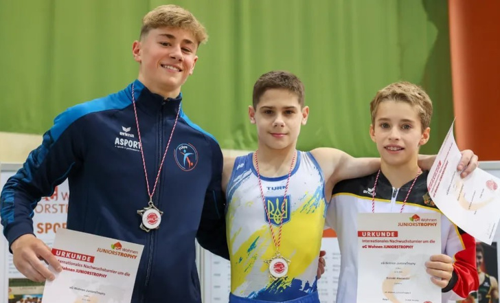 ТРІУМФ УКРАЇНСЬКОГО ГІМНАСТА НА ЮНАЦЬКОМУ ТУРНІРІ В НІМЕЧЧИНІ