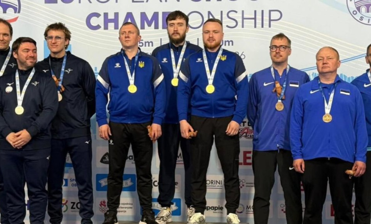 УКРАЇНА ВИБОРОЛА ПЕРШІ ЗОЛОТІ МЕДАЛІ НА ЄВРО-2026 З КУЛЬОВОЇ СТРІЛЬБИ