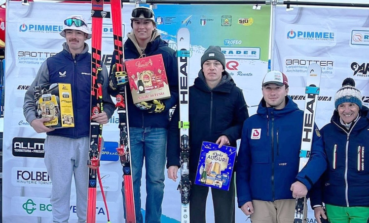 УКРАЇНСЬКИЙ ГІРСЬКОЛИЖНИК - НА ПОДІУМІ ЗМАГАНЬ В ІТАЛІЇ