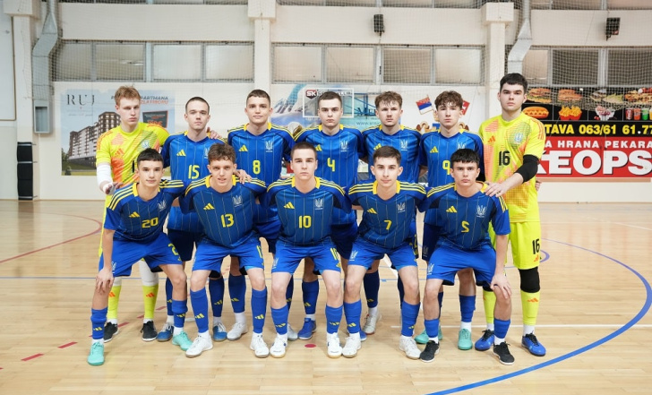 УКРАЇНСЬКІ ЮНАКИ - У ТОП-КВАРТЕТІ ФУТЗАЛЬНОГО ТУРНІРУ В ХОРВАТІЇ