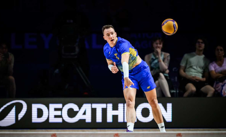 ЗБІРНА УКРАЇНИ З ВОЛЕЙБОЛУ ПЕРЕМОГЛА ЧИННОГО ЧЕМПІОНА СВІТУ ІТАЛІЮ В ЛІЗІ НАЦІЙ