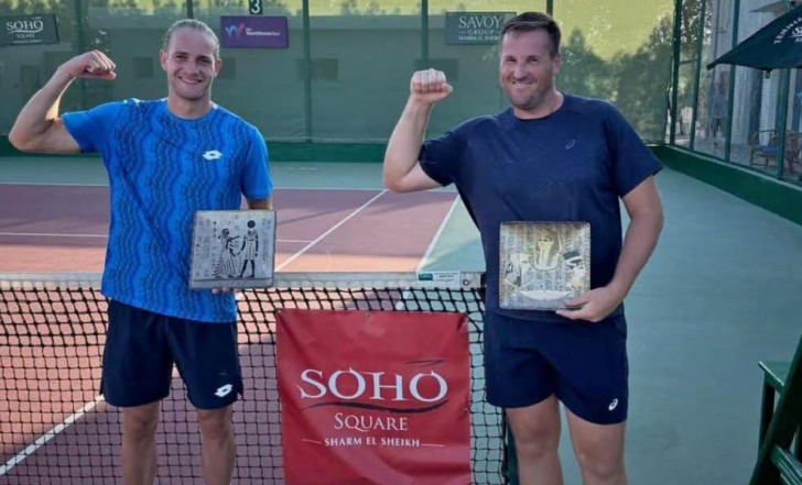 УКРАЇНСЬКИЙ ТЕНІСИСТ - ІЗ ПАРНИМ ТИТУЛОМ ТЕНІСНОГО ТУРНІРУ У ШАРМ-ЕЛЬ-ШЕЙХУ
