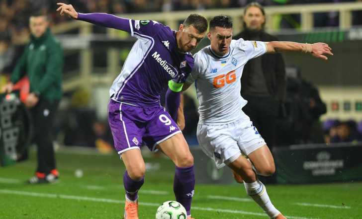 ЛІГА КОНФЕРЕНЦІЙ: "ДИНАМО" НЕ ВТРИМАЛО НІЧИЮ У ПОЄДИНКУ З "ФІОРЕНТИНОЮ"