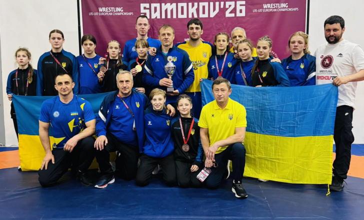 УКРАЇНА ЗДОБУЛА ДЕВ’ЯТЬ МЕДАЛЕЙ НА ЧЕМПІОНАТІ ЄВРОПИ U-15 ЗІ СПОРТИВНОЇ БОРОТЬБИ