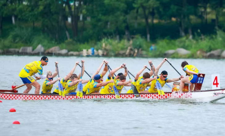 УКРАЇНА ЗДОБУЛА ДЕСЯТЬ МЕДАЛЕЙ ЧЕМПІОНАТУ СВІТУ З ВЕСЛУВАННЯ НА ЧОВНАХ "ДРАКОН"