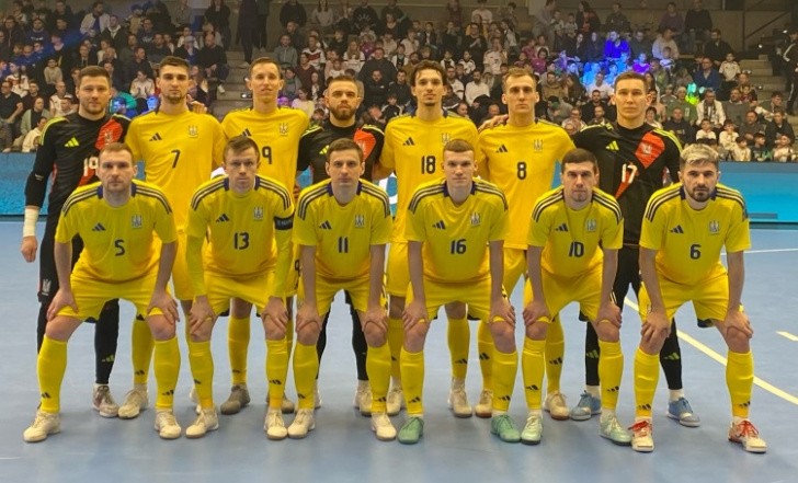 ЗБІРНА УКРАЇНИ З ФУТЗАЛУ ОГОЛОСИЛА СКЛАД НА СПАРИНГ ІЗ ФРАНЦІЄЮ