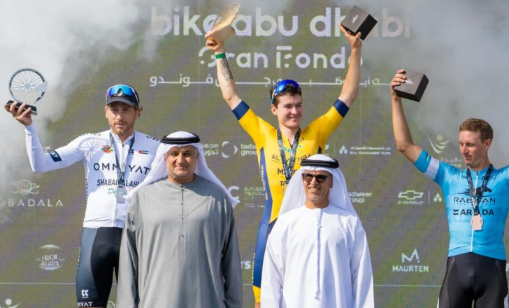 УКРАЇНСЬКИЙ ВЕЛОСПОРТСМЕН - ПЕРЕМОЖЕЦЬ ШОСЕЙНИХ ПЕРЕГОНІВ В ОАЕ