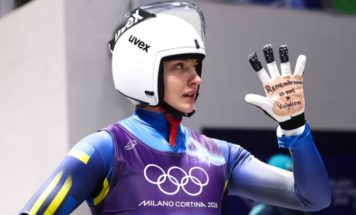 «ПАМ’ЯТЬ – ЦЕ НЕ ПОРУШЕННЯ», – САНКАРКА ОЛЕГА СМАГА ПІДТРИМАЛА ЖЕСТ ГЕРАСКЕВИЧА НА ОЛІМПІАДІ