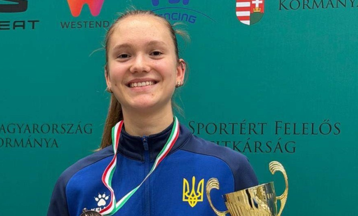 БРОНЗА КАДЕТСЬКОГО КУБКА СВІТУ - В УКРАЇНСЬКОЇ ШАБЛІСТКИ