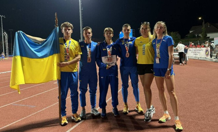 В УКРАЇНСЬКИХ ЛЕГКОАТЛЕТІВ - 10 МЕДАЛЕЙ ЮНІОРСЬКОГО ЧЕМПІОНАТУ БАЛКАНІВ