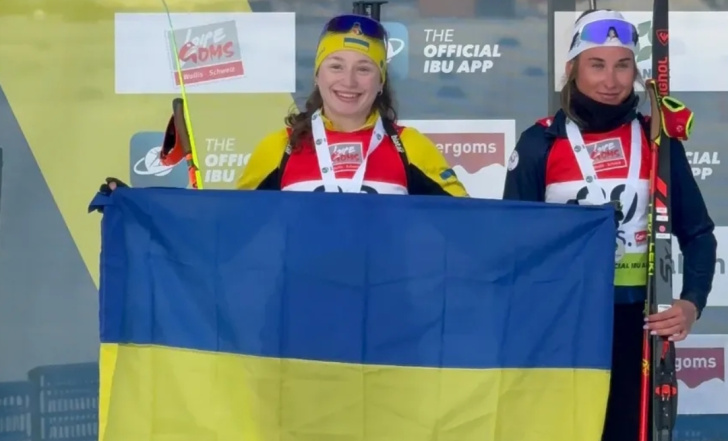 УКРАЇНА ЗДОБУЛА «ЗОЛОТО» І «СРІБЛО» В ЖІНОЧІЙ ГОНЦІ ЮНІОРСЬКОГО КУБКА IBU