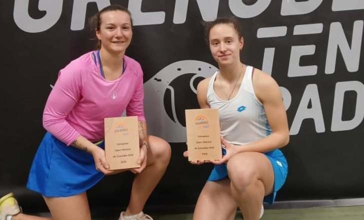 ВЕРОНІКА ПОДРЕЗ ВИБОРОЛА ПЕРШИЙ ПАРНИЙ ТИТУЛ ITF