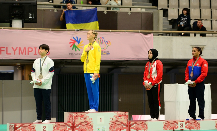 УКРАЇНА НАПОВНЮЄ МЕДАЛЬНУ СКАРБНИЧКУ ТА ЗБЕРІГАЄ ЛІДЕРСТВО НА ДЕФЛІМПІАДІ