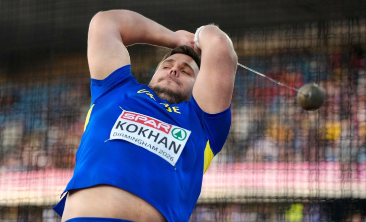 МИХАЙЛО КОХАН ЗДОБУВ "БРОНЗУ" ЧЕМПІОНАТУ ЄВРОПИ-2026 З ЛЕГКОЇ АТЛЕТИКИ