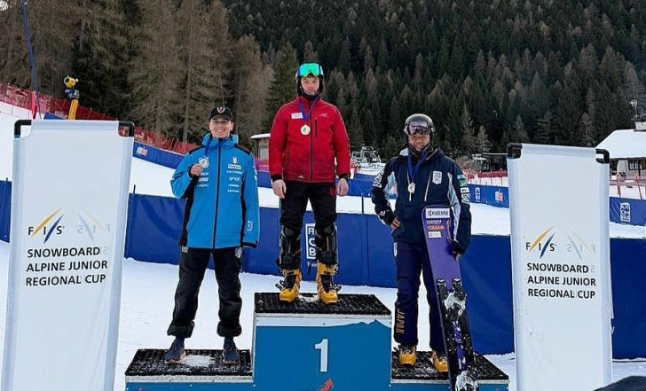 УКРАЇНСЬКІ СНОУБОРДИСТИ СЯГНУЛИ ПОДІУМУ ЗМАГАНЬ В ІТАЛІЇ